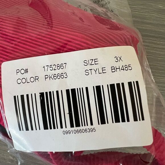 Plus size Pink fuchsia bikini bottom size 3X , NWT - Picture 4 of 6